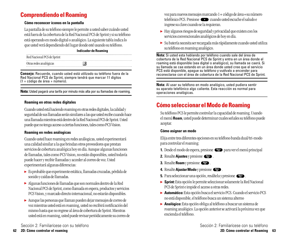 Registro del directorio tel, Número de un registro del d, Un número a un registro del directorio telefónico | Número de un registro del directorio telefónico, Registro del directorio telefónico, Cómo seleccionar el modo de roaming, Comprendiendo el roaming | Sanyo SCP 4900 User Manual | Page 138 / 202