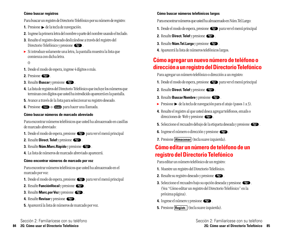 Net guard, Web desde su teléfono, La web | Nombre de usuario, Función net guard | Sanyo SCP 4900 User Manual | Page 149 / 202