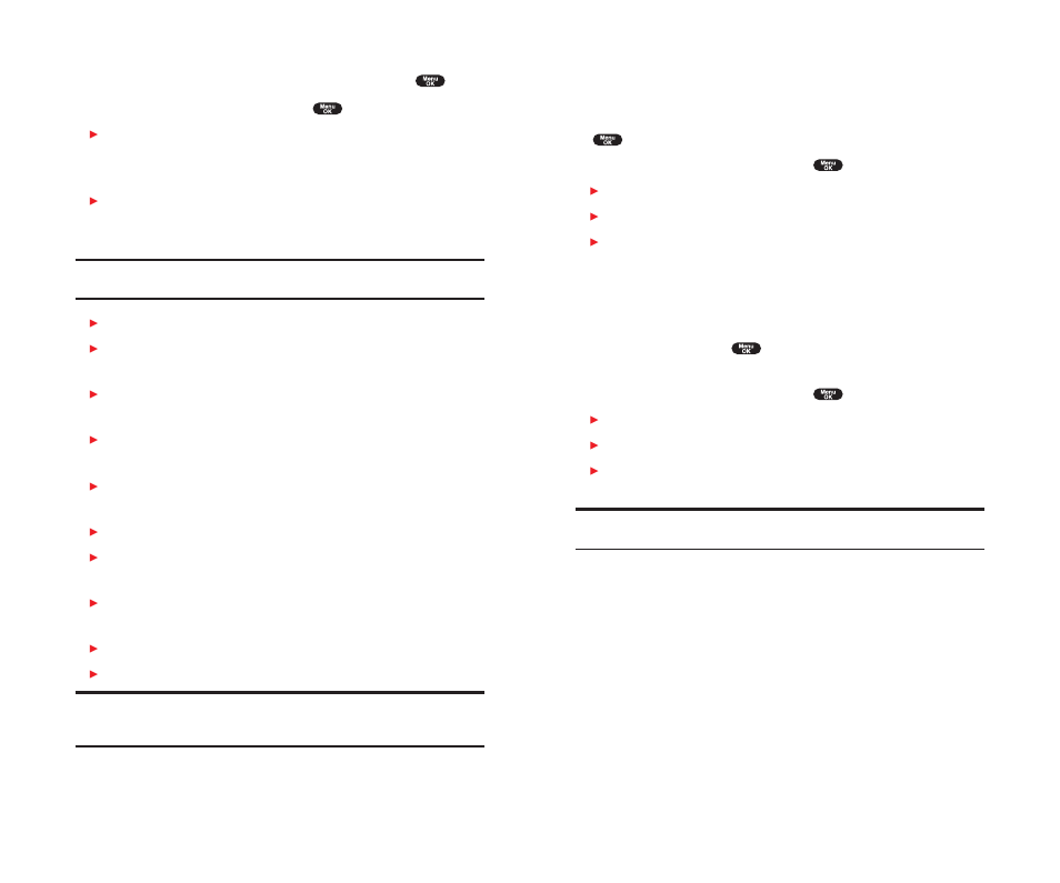 In-call options, End-of-call options | Sanyo SCP 4900 User Manual | Page 20 / 202