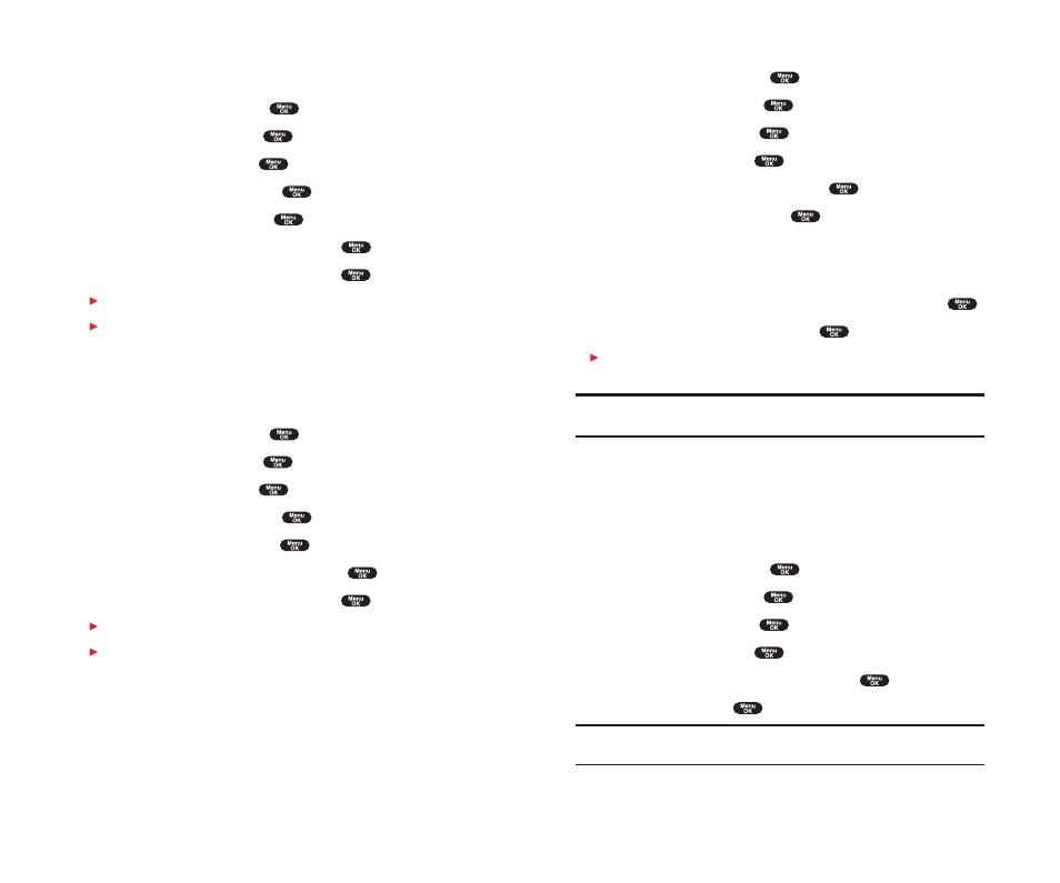 Selecting ringer types for voicemail, Selecting ringer types for messages, Selecting a tone length | Setting a start-up/power-off tone, Using voice prompt | Sanyo SCP 4900 User Manual | Page 24 / 202