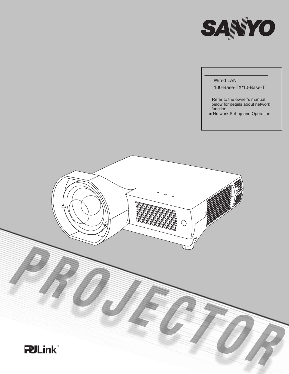 Sanyo PLC-WXE45 User Manual | 71 pages