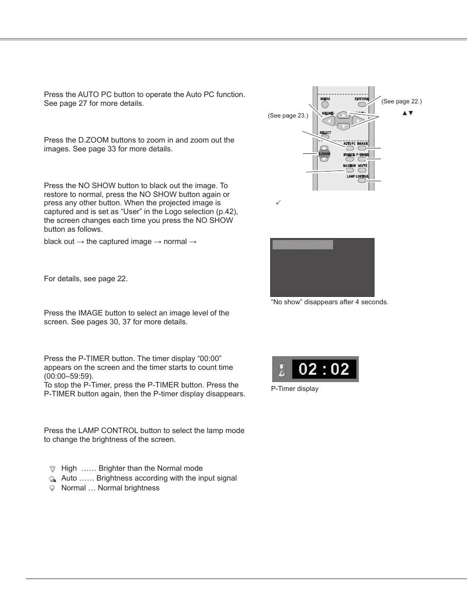 Basic operation | Sanyo PLC-WXE45 User Manual | Page 24 / 71