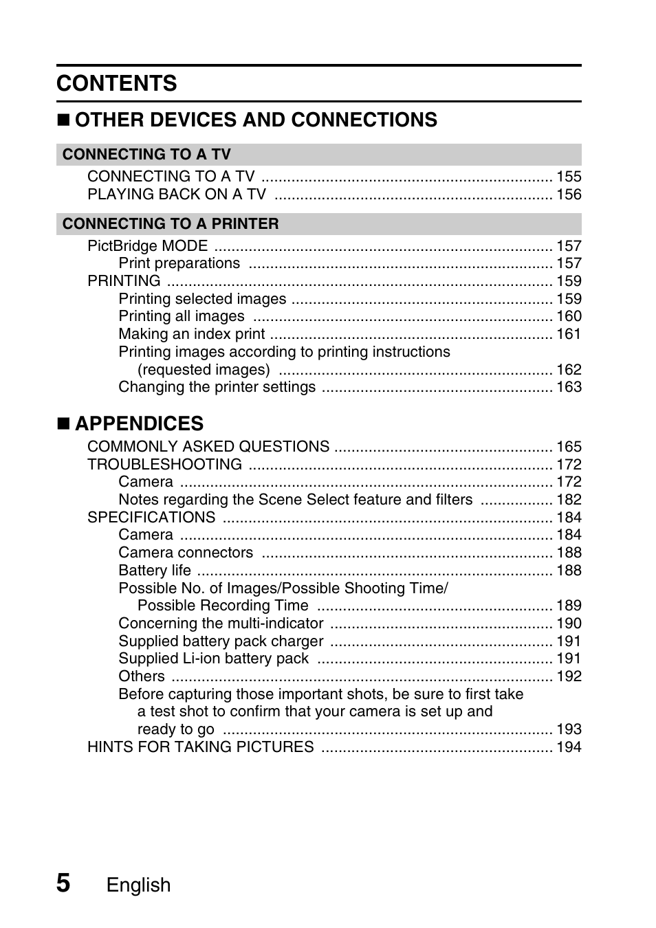 Sanyo Xacti VPC-E2 User Manual | Page 22 / 215