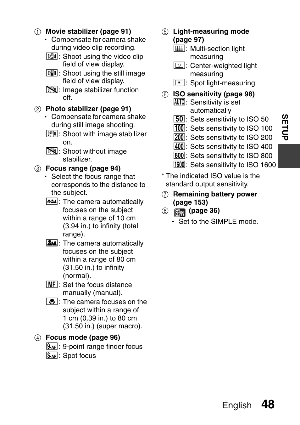 English | Sanyo Xacti VPC-E2 User Manual | Page 65 / 215