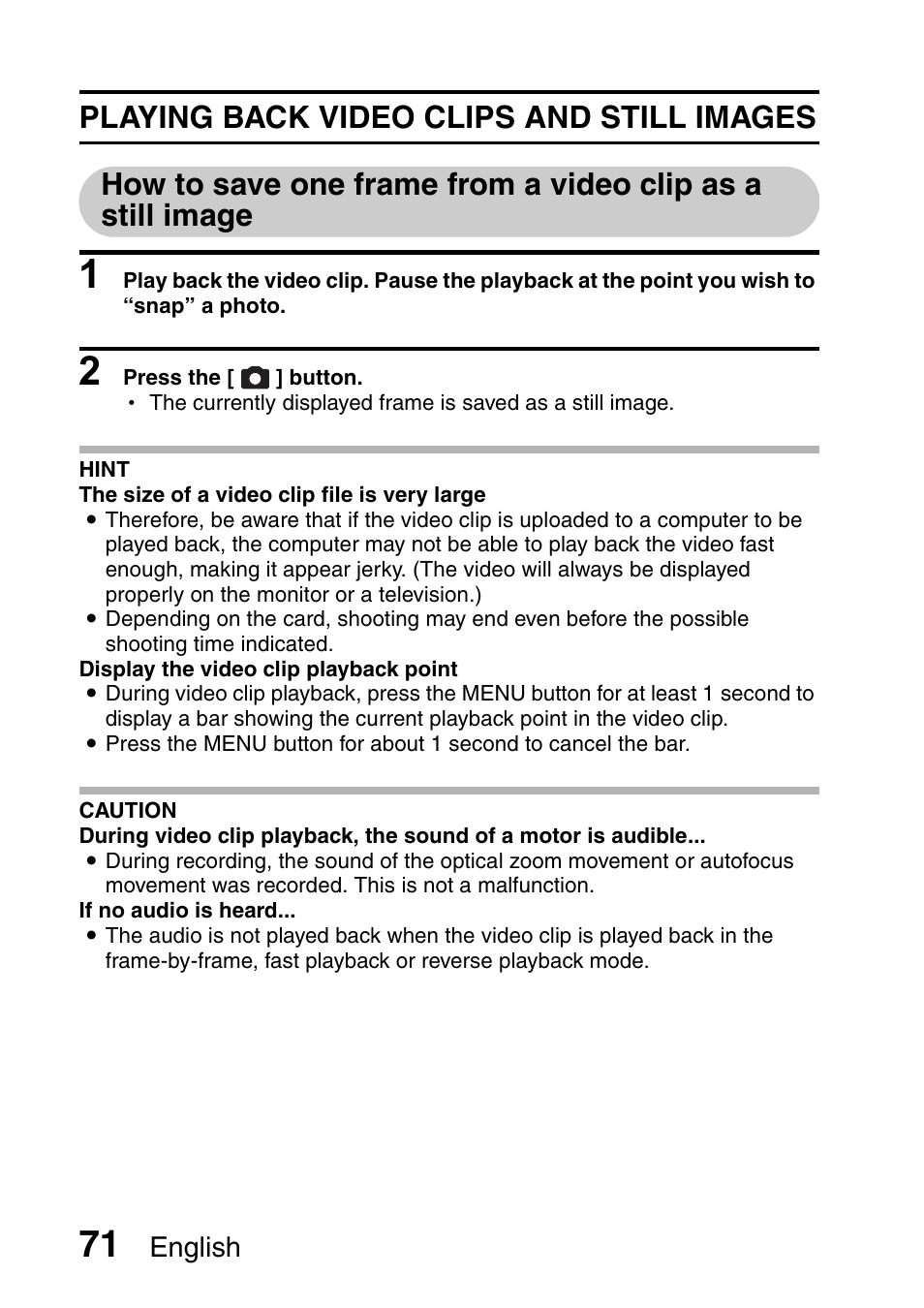 English | Sanyo Xacti VPC-E2 User Manual | Page 88 / 215