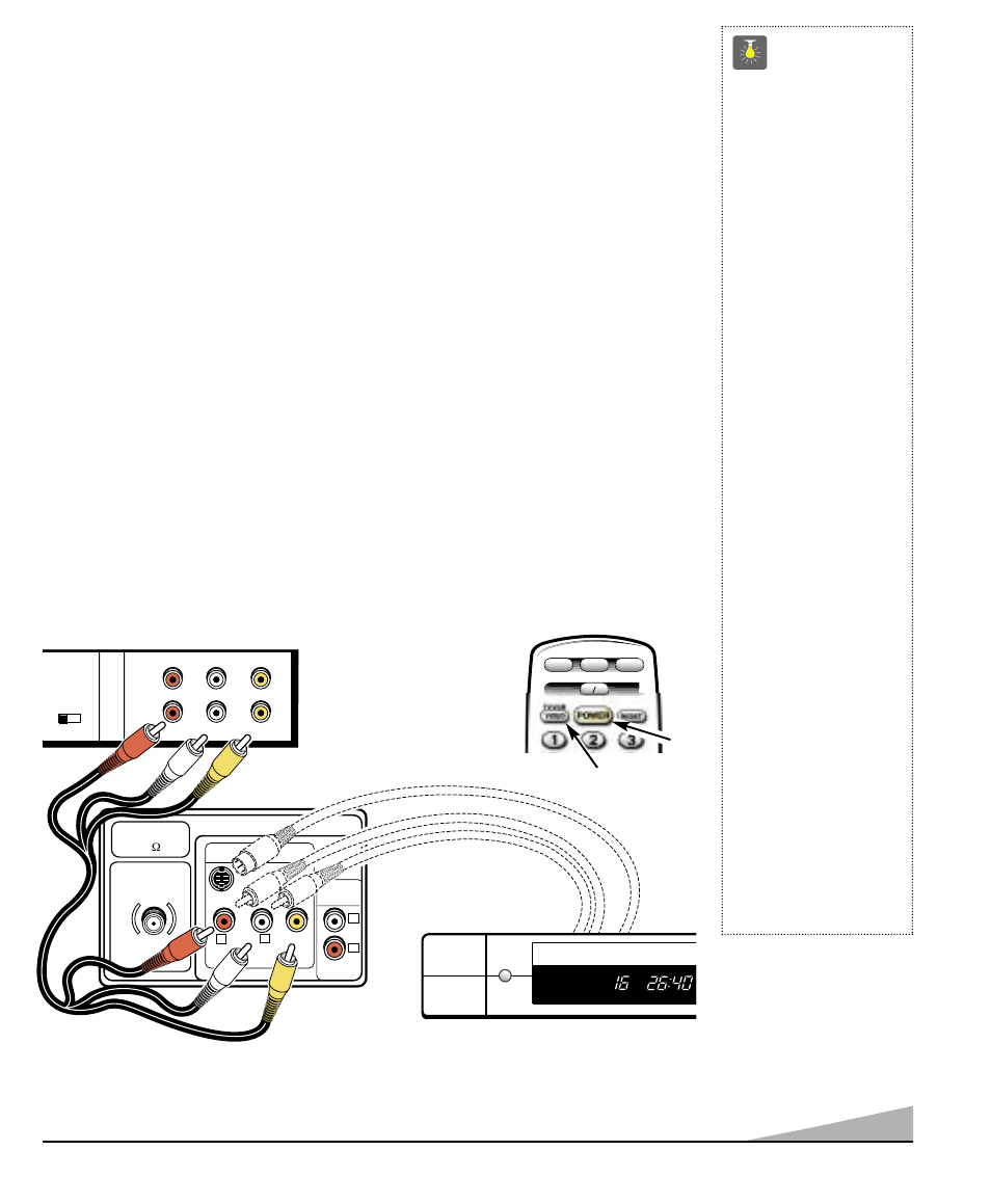 Utilisation des prises d’entrée audio/ vidéo, Conseils | Sanyo DS31590 User Manual | Page 35 / 68