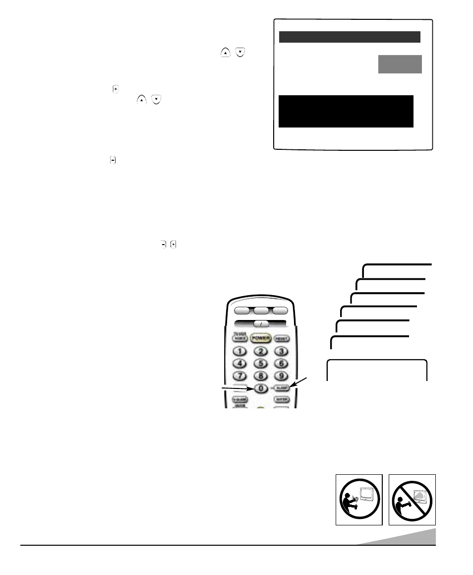 Réglage de l’arrêt retardé, Entretien et nettoyage | Sanyo DS31590 User Manual | Page 39 / 68