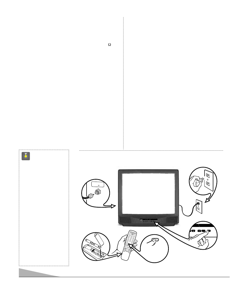 Características, Especificaciones ajustes básicos, Consejos rápidos | Sistema de sintonía de 181 canales, Sintonía fina automática, Control remoto multimedia/universal, Necesita ayuda | Sanyo DS31590 User Manual | Page 46 / 68