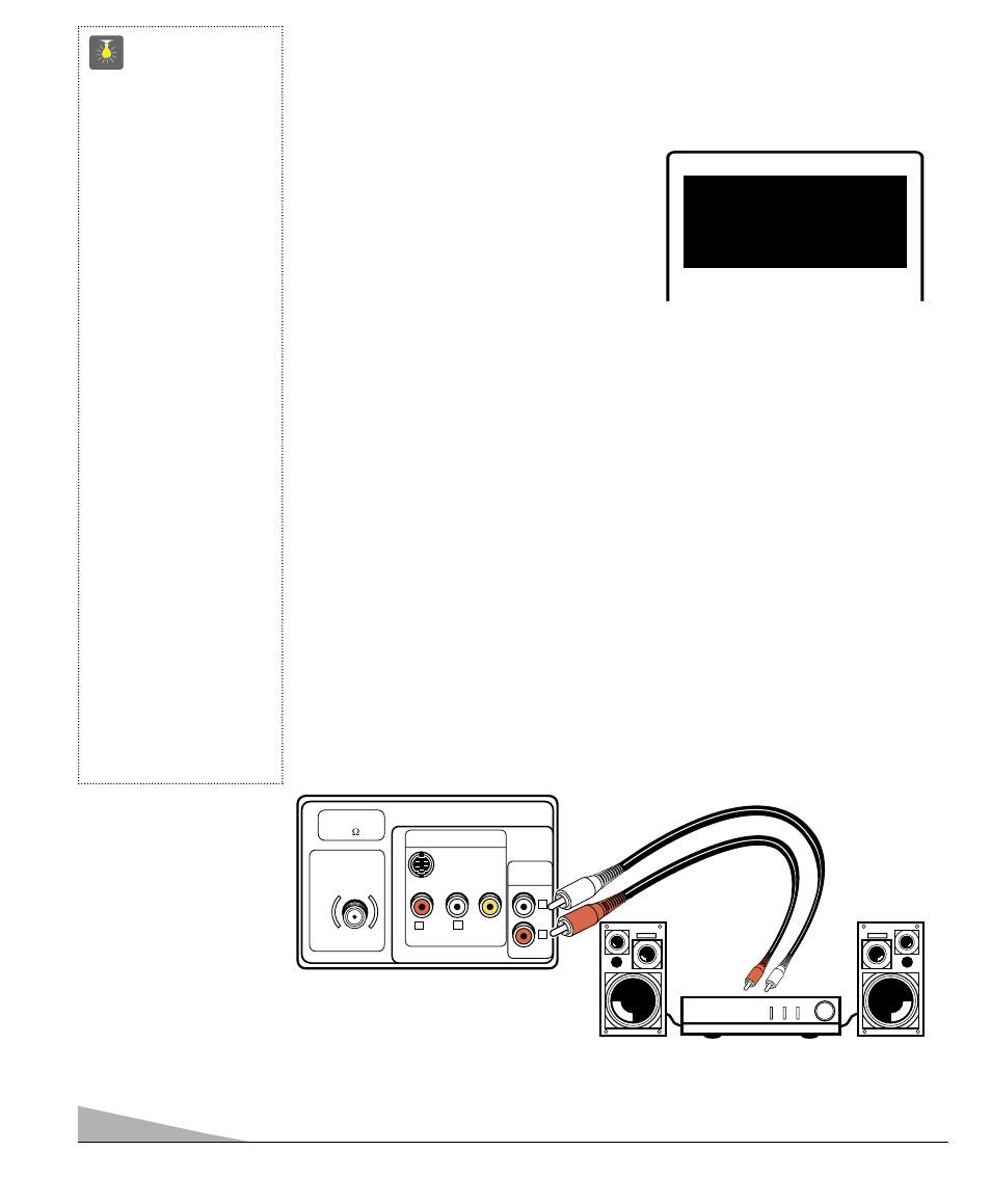 Usando la salida de audio, Reajustando la tv | Sanyo DS31590 User Manual | Page 56 / 68