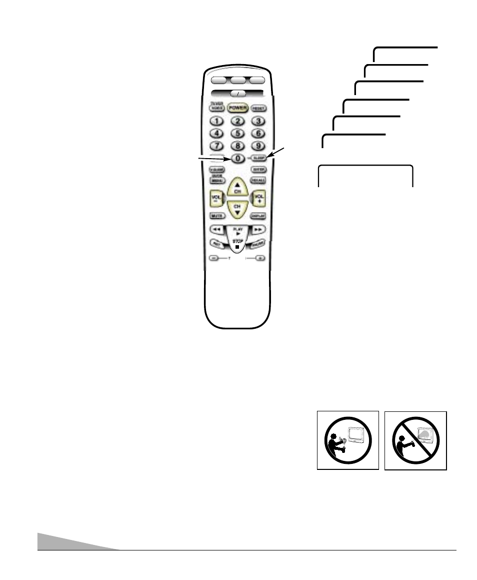 Ajustando el cronómetro para dormir, Cuidados y limpieza | Sanyo DS31590 User Manual | Page 62 / 68