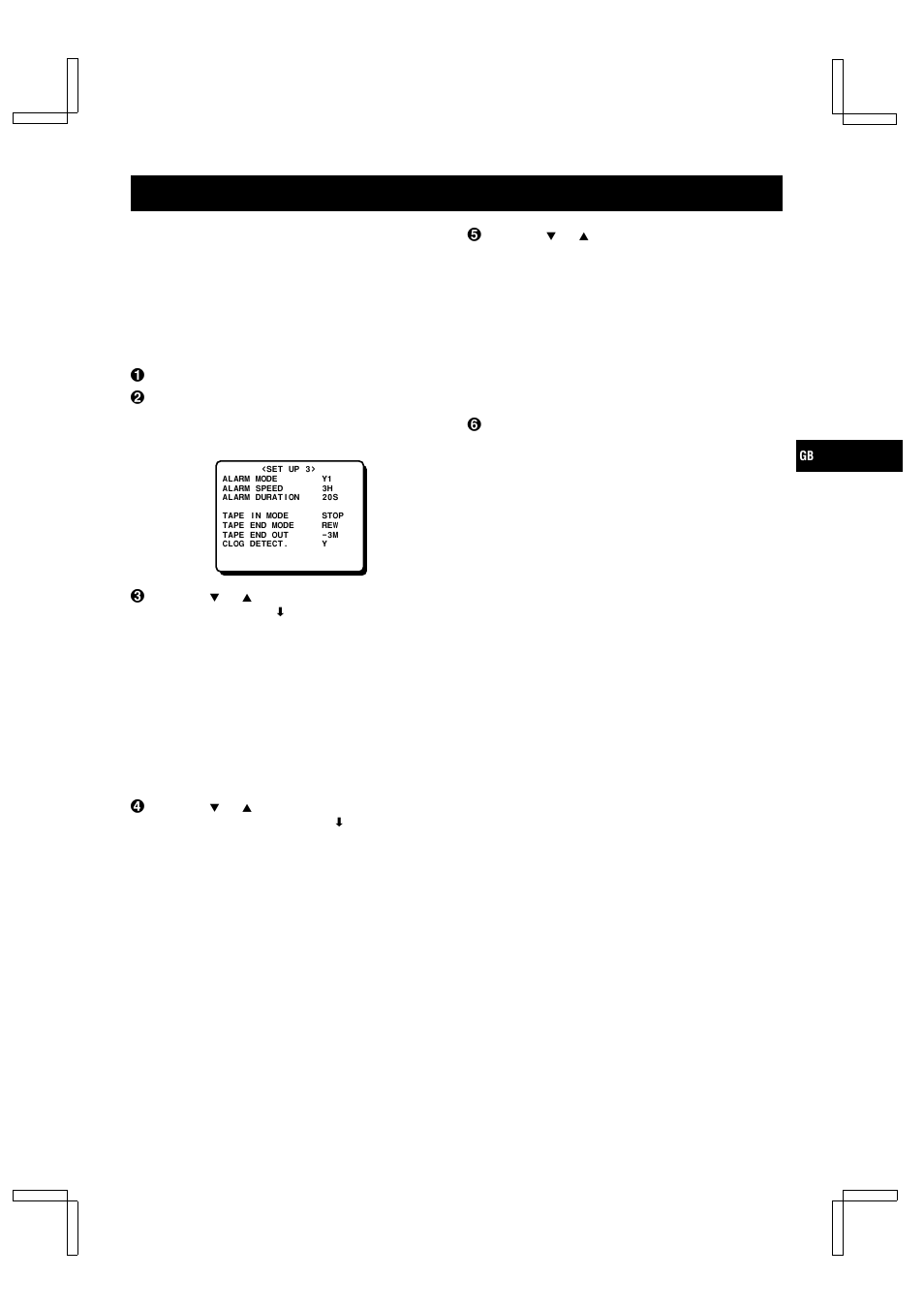 Alarm recording | Sanyo TLS-224P User Manual | Page 15 / 31