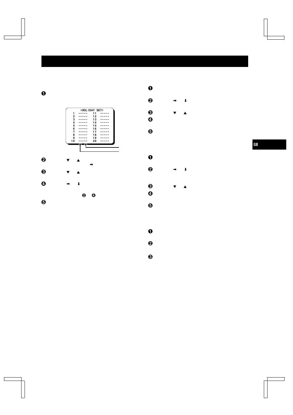 Programme timer recording | Sanyo TLS-224P User Manual | Page 19 / 31