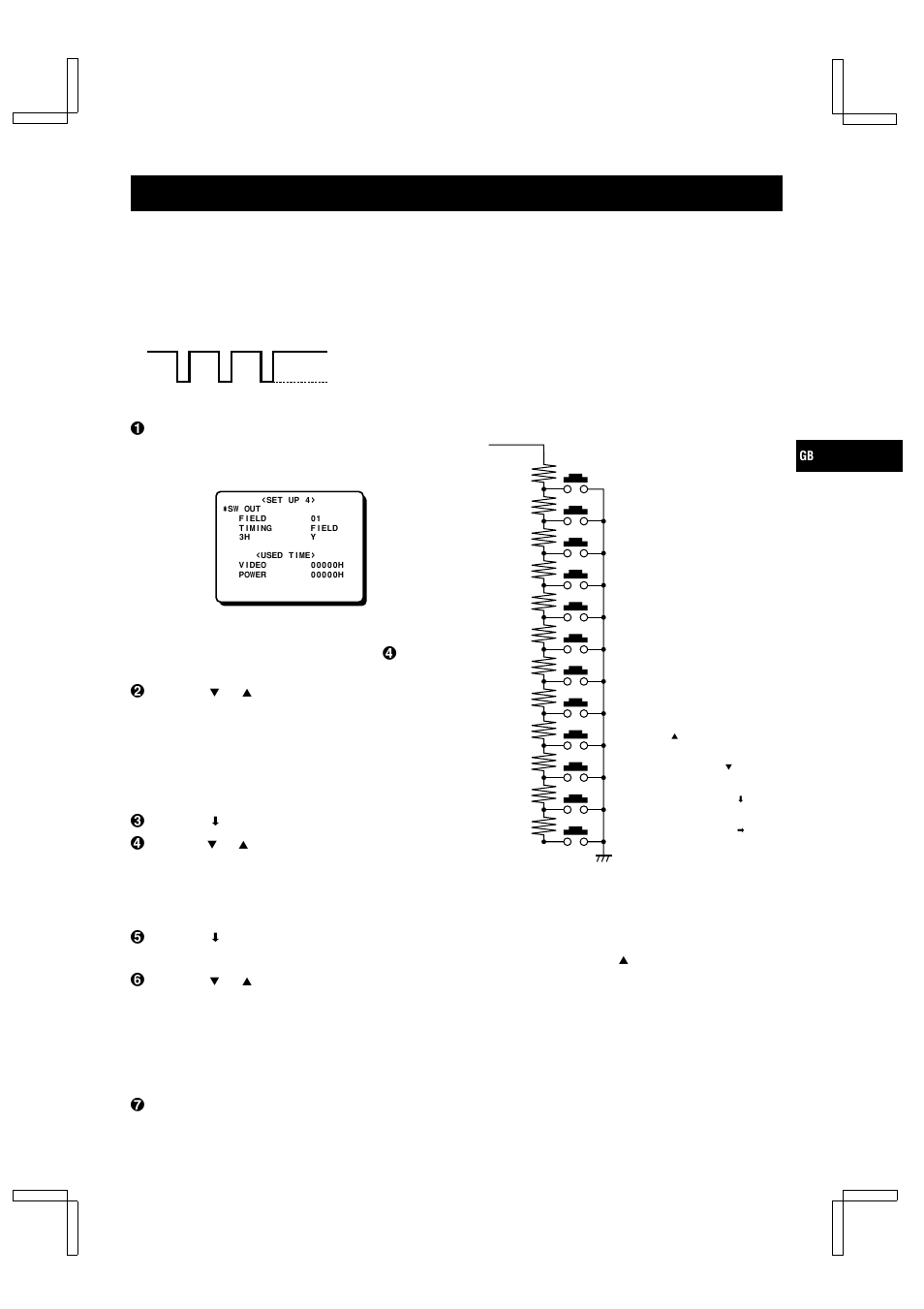 Output terminals, Sw out terminal, Remote jack | Sanyo TLS-224P User Manual | Page 27 / 31
