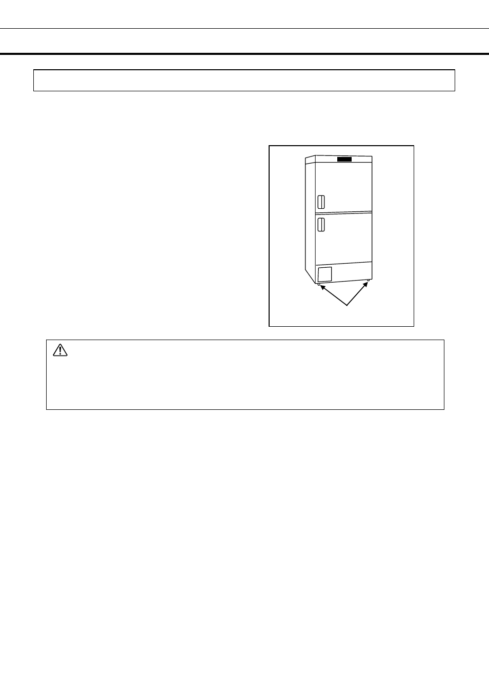 Installation, Warning | Sanyo MDF-U537 User Manual | Page 13 / 30