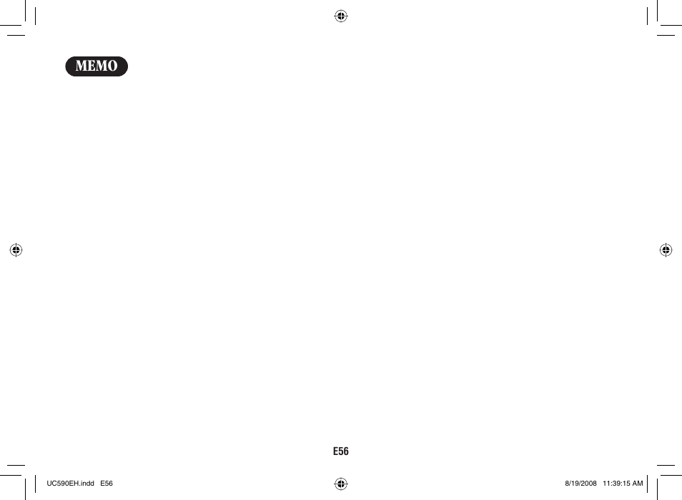 Sanyo CAS-D6325 User Manual | Page 58 / 61