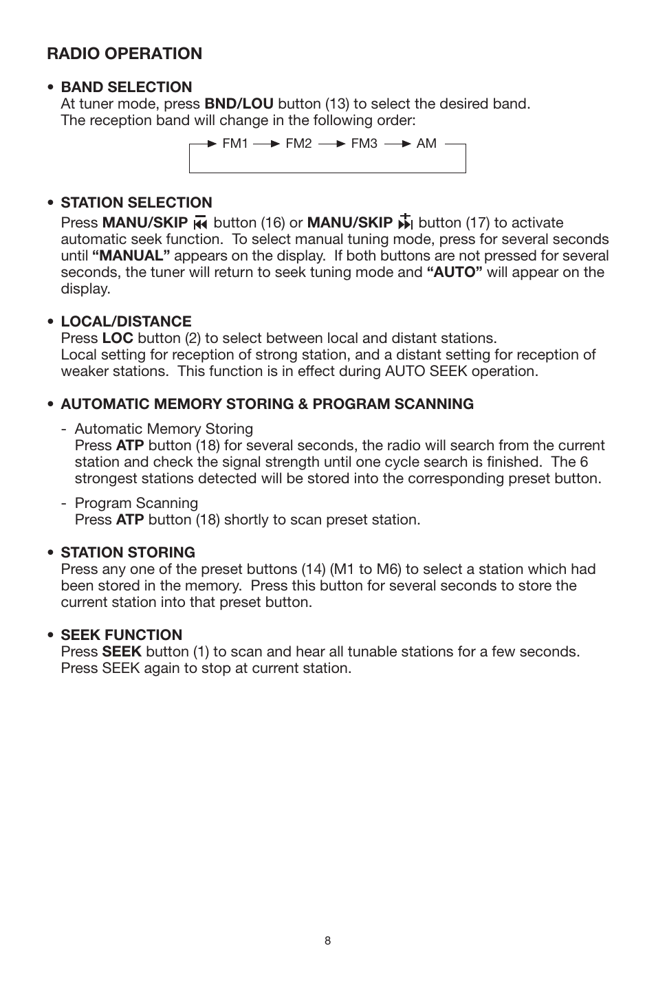 Sanyo ECD-T1535 User Manual | Page 8 / 16