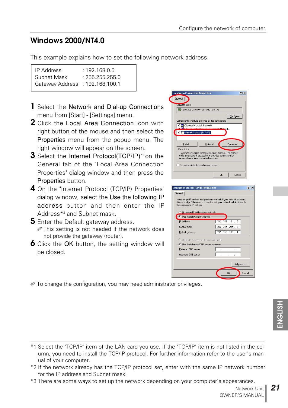 Sanyo PJ-NET ORGANIZER POA-PN10 User Manual | Page 21 / 90