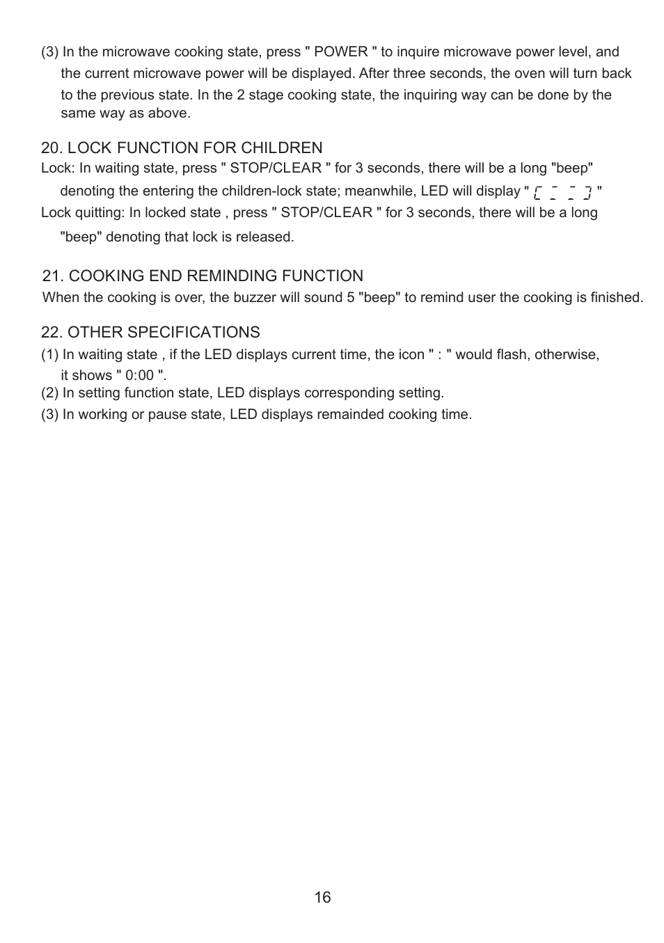 Sanyo EM-S8586V User Manual | Page 17 / 19