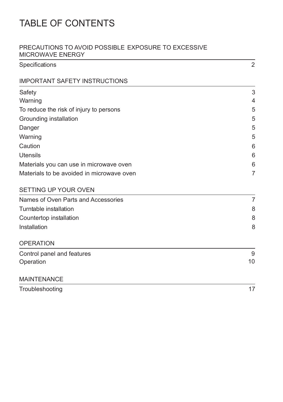 Sanyo EM-S8586V User Manual | Page 2 / 19