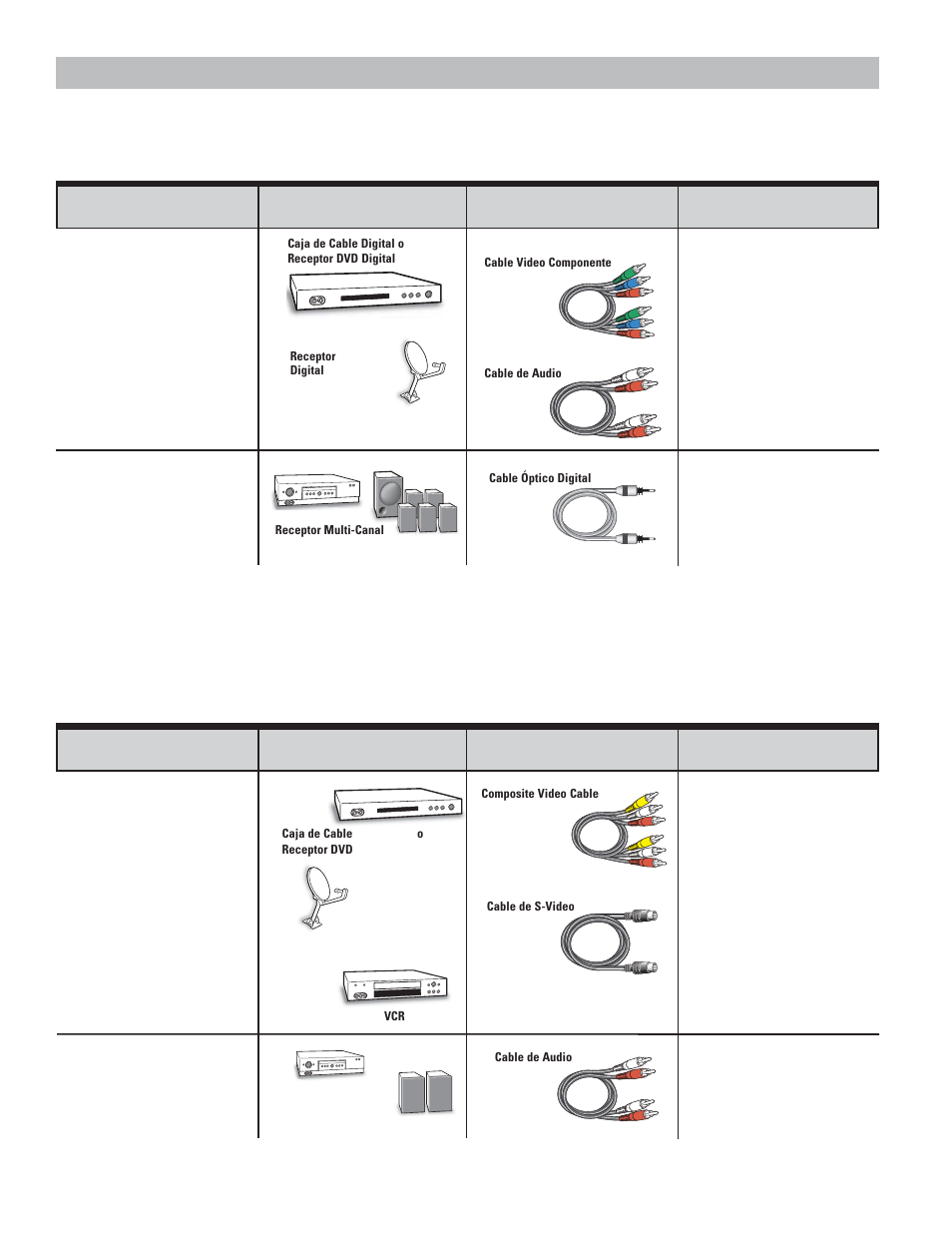 Escoja su conexión | Sanyo DP42545 User Manual | Page 40 / 63
