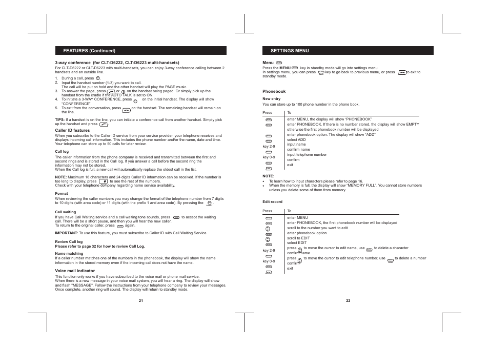 Sanyo CLT-D6222 User Manual | Page 12 / 22