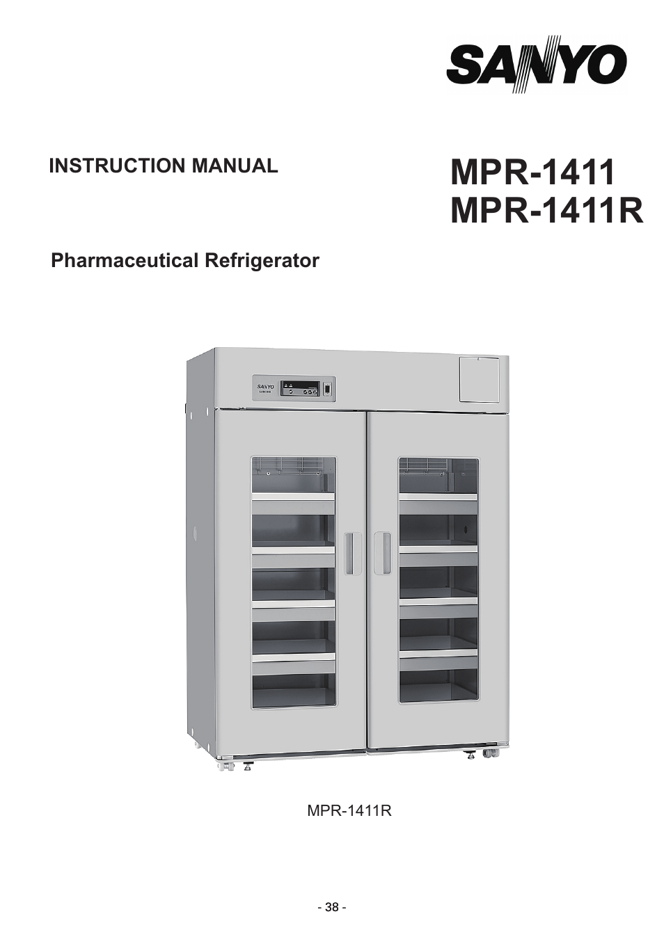 Sanyo MPR-1411R User Manual | 41 pages