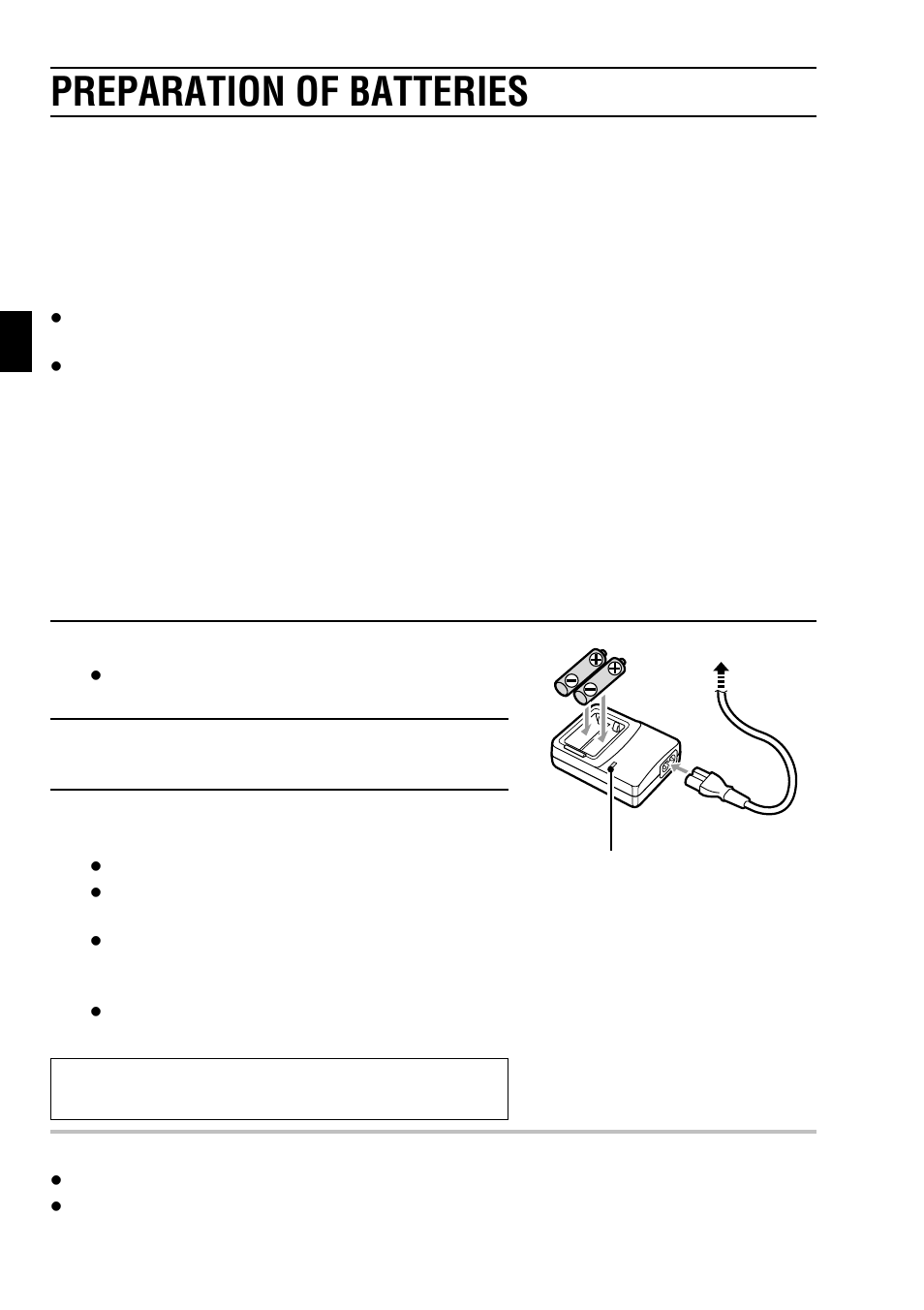 Preparation of batteries, Recharging nickel metal hydride batteries | Sanyo VPC-SX550EX User Manual | Page 24 / 52