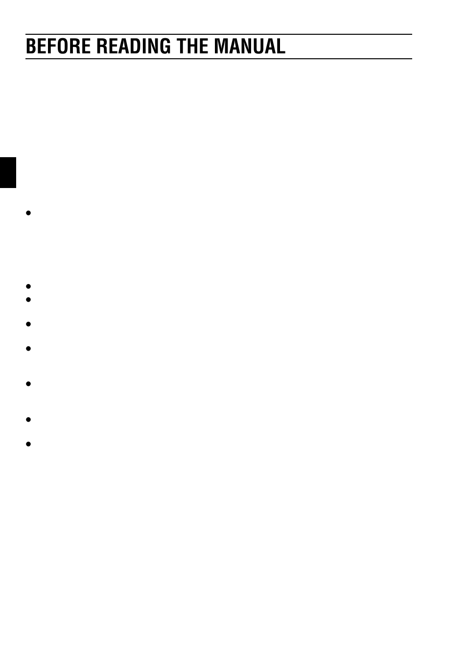 Before reading the manual, Regarding the data storage media, Caution | Symbols used in this manual | Sanyo VPC-SX550EX User Manual | Page 4 / 52