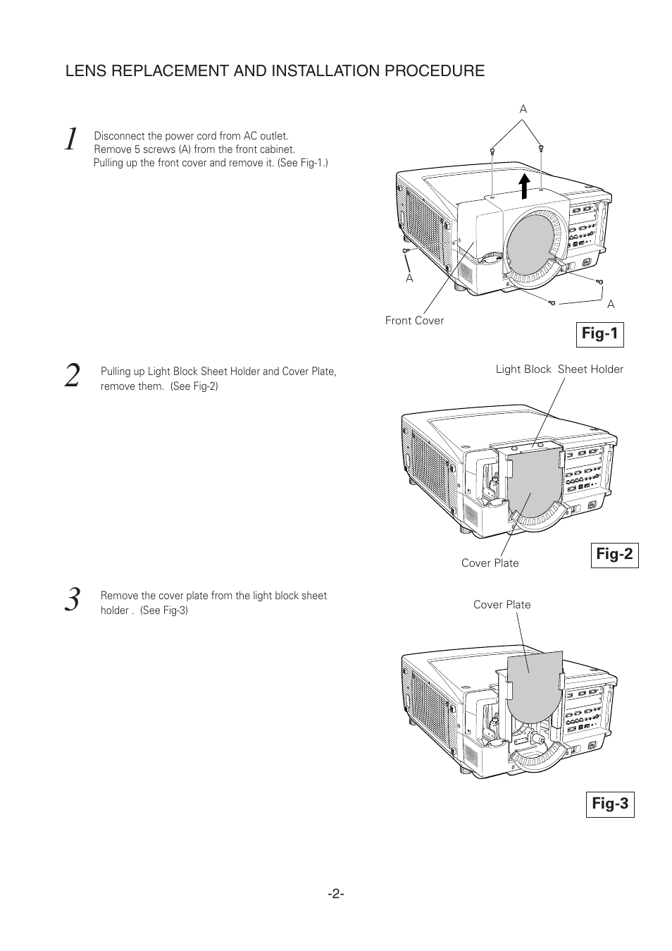 Sanyo LNS-W06 User Manual | Page 3 / 6