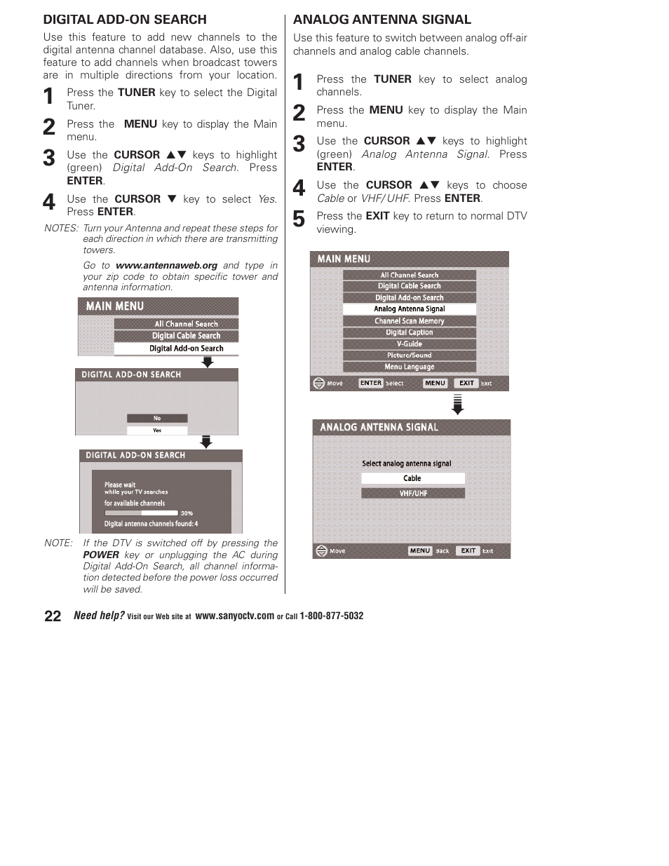 Sanyo DP32746 User Manual | Page 22 / 68