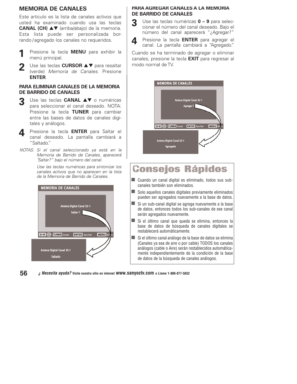 Sanyo DP32746 User Manual | Page 56 / 68
