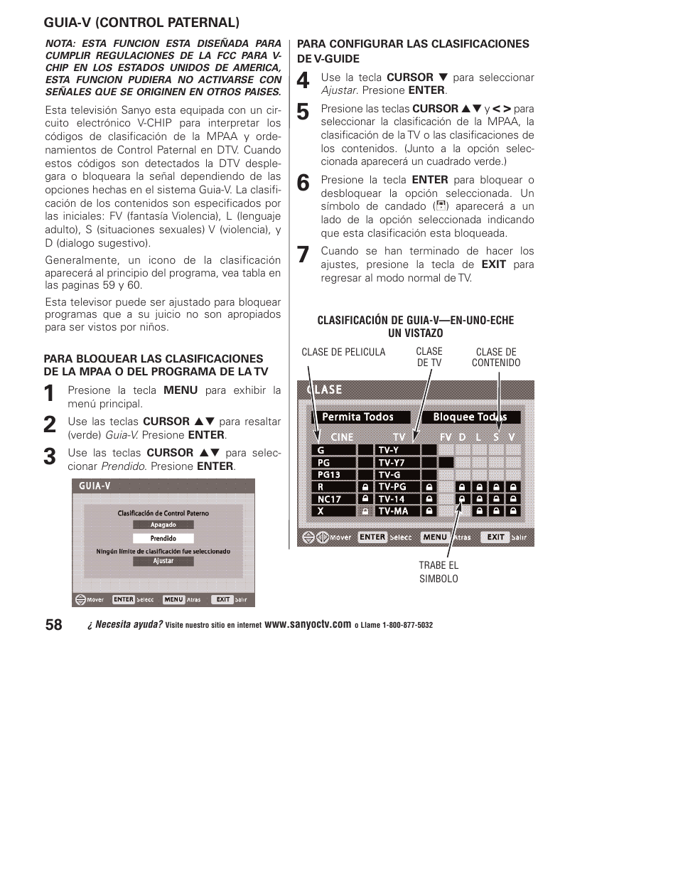 Sanyo DP32746 User Manual | Page 58 / 68