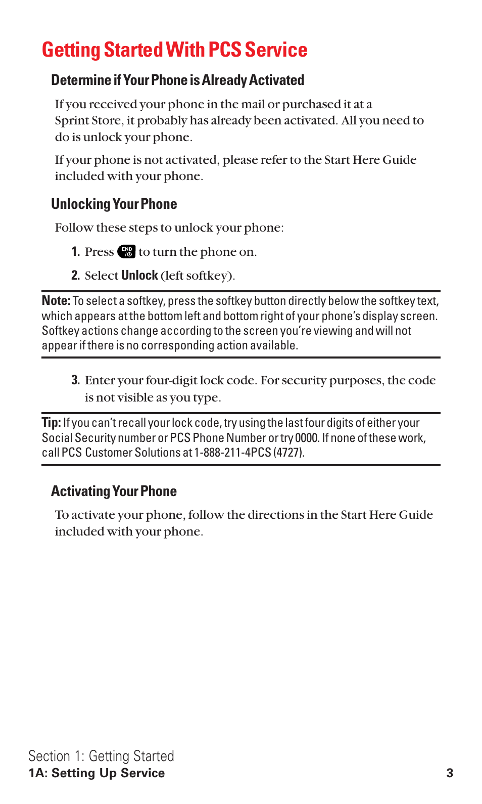 Getting started with pcs service | Sanyo RL2500 User Manual | Page 14 / 205