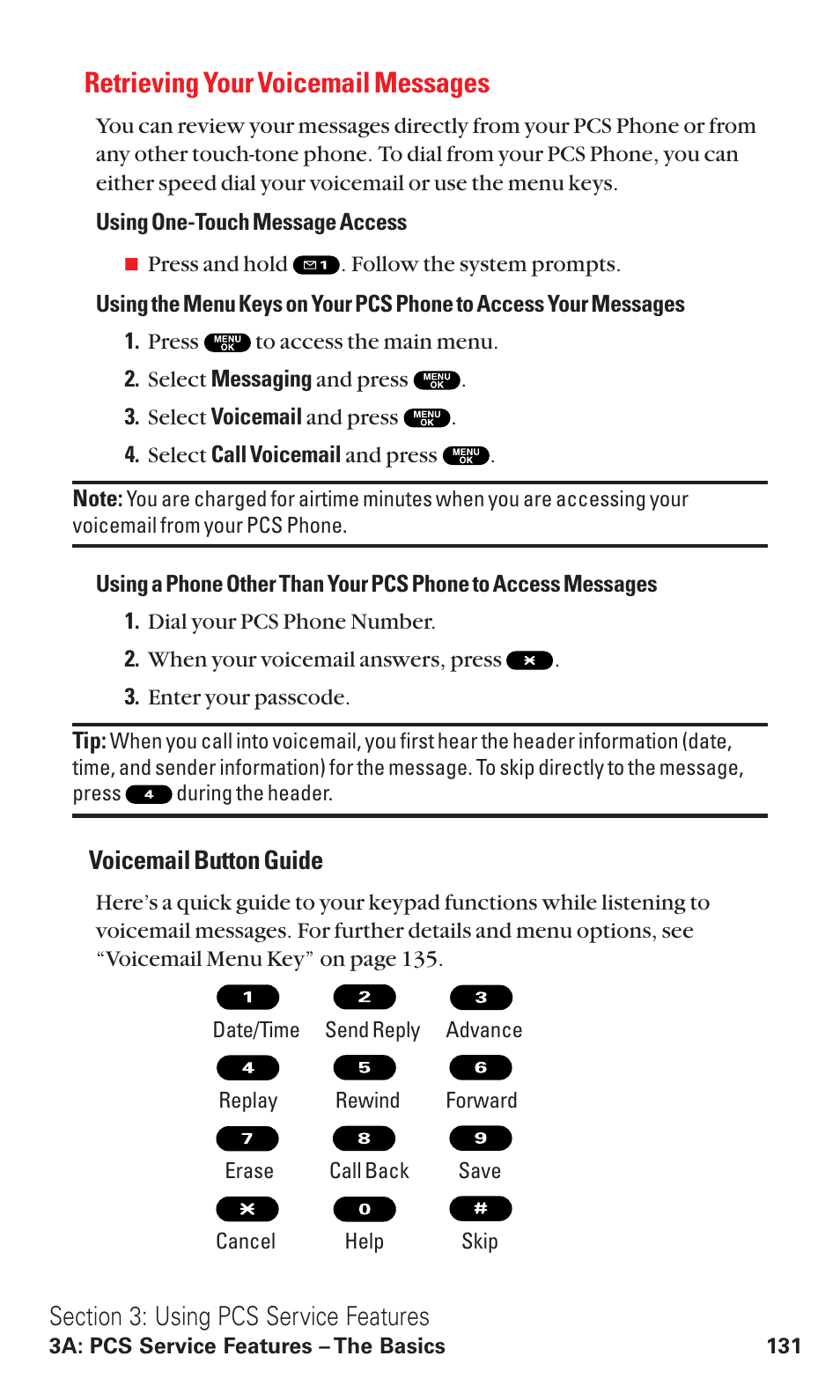 Retrieving your voicemail messages | Sanyo RL2500 User Manual | Page 142 / 205