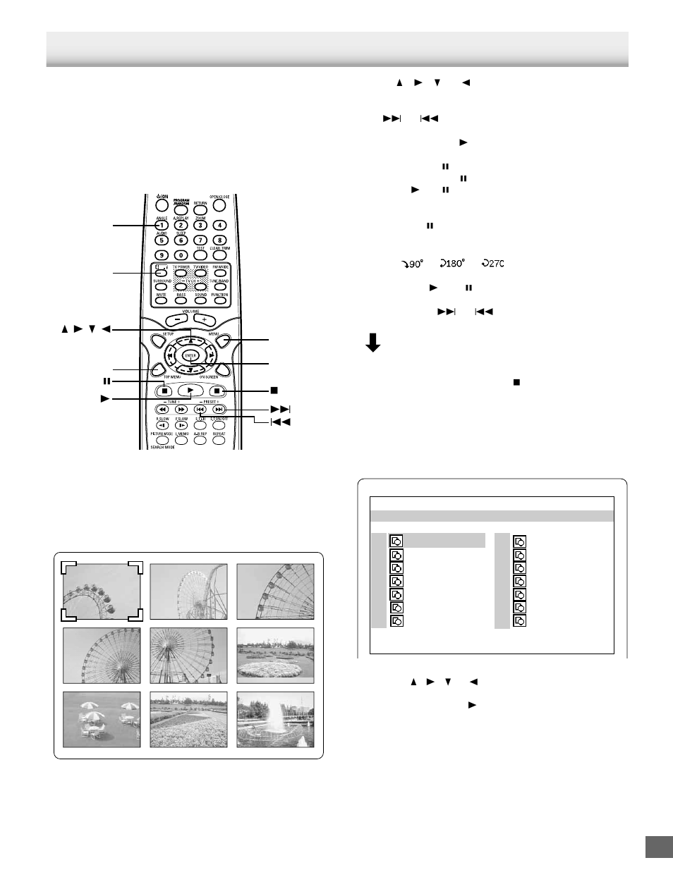 Picture disc, Operation, Kodak picture cd playback | Sanyo DWM-2500 User Manual | Page 31 / 42