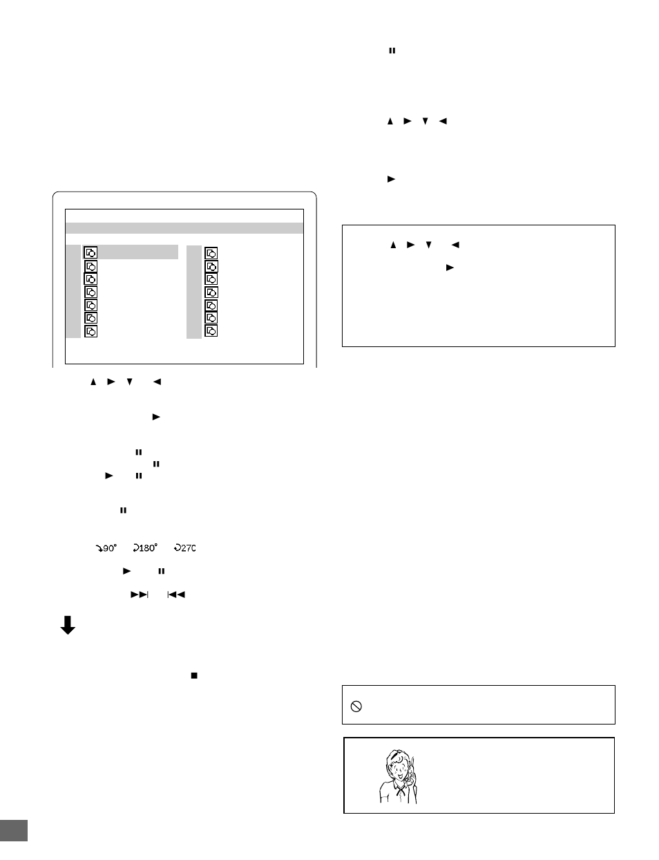 Jpeg cd playback, Picture zoom, Need help? call | Sanyo DWM-2500 User Manual | Page 32 / 42