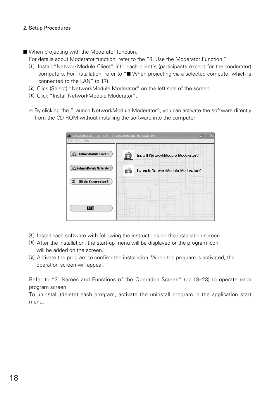 Sanyo XG-705A User Manual | Page 18 / 99