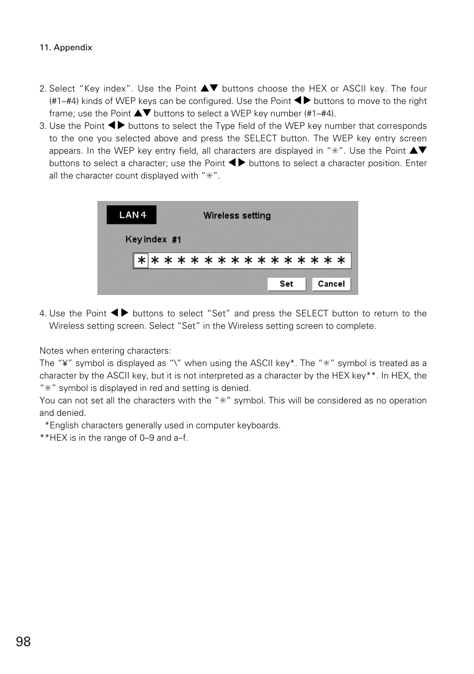 Sanyo XG-705A User Manual | Page 98 / 99