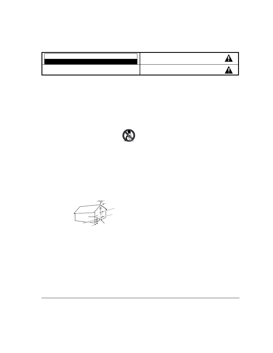 Important safety instructions, Caution | Sanyo DS24424 User Manual | Page 2 / 52