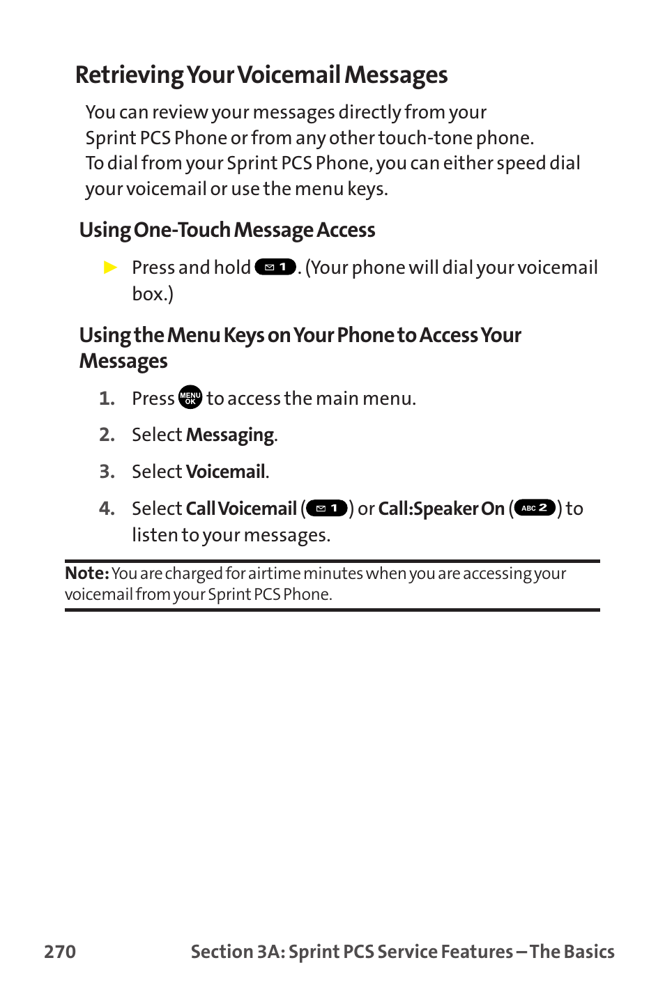 Retrievingyour voicemail messages | Sanyo MM-9000 User Manual | Page 280 / 367