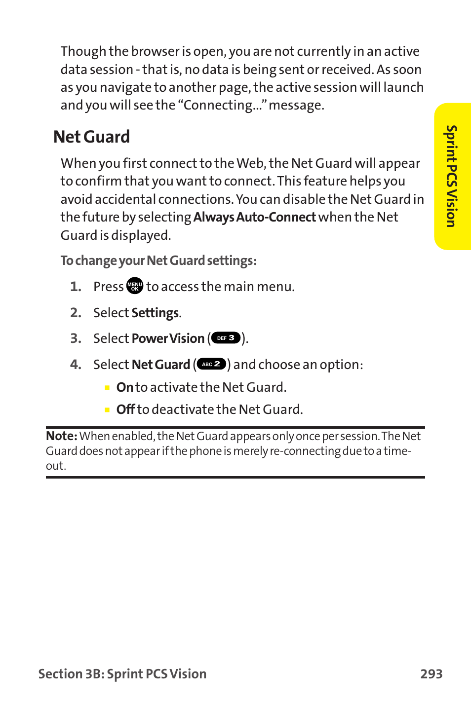 Net guard | Sanyo MM-9000 User Manual | Page 303 / 367