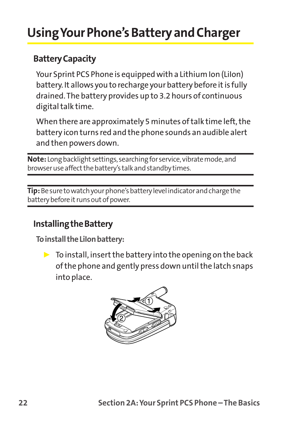 Using your phone’s battery and charger | Sanyo MM-9000 User Manual | Page 32 / 367