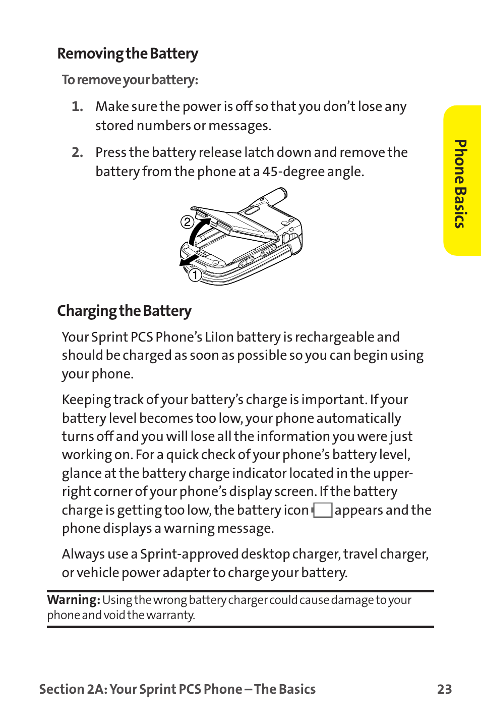 Phone basics | Sanyo MM-9000 User Manual | Page 33 / 367