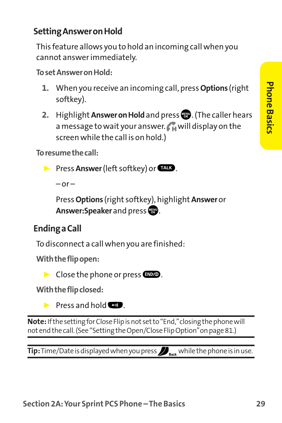 Phone basics | Sanyo MM-9000 User Manual | Page 39 / 367