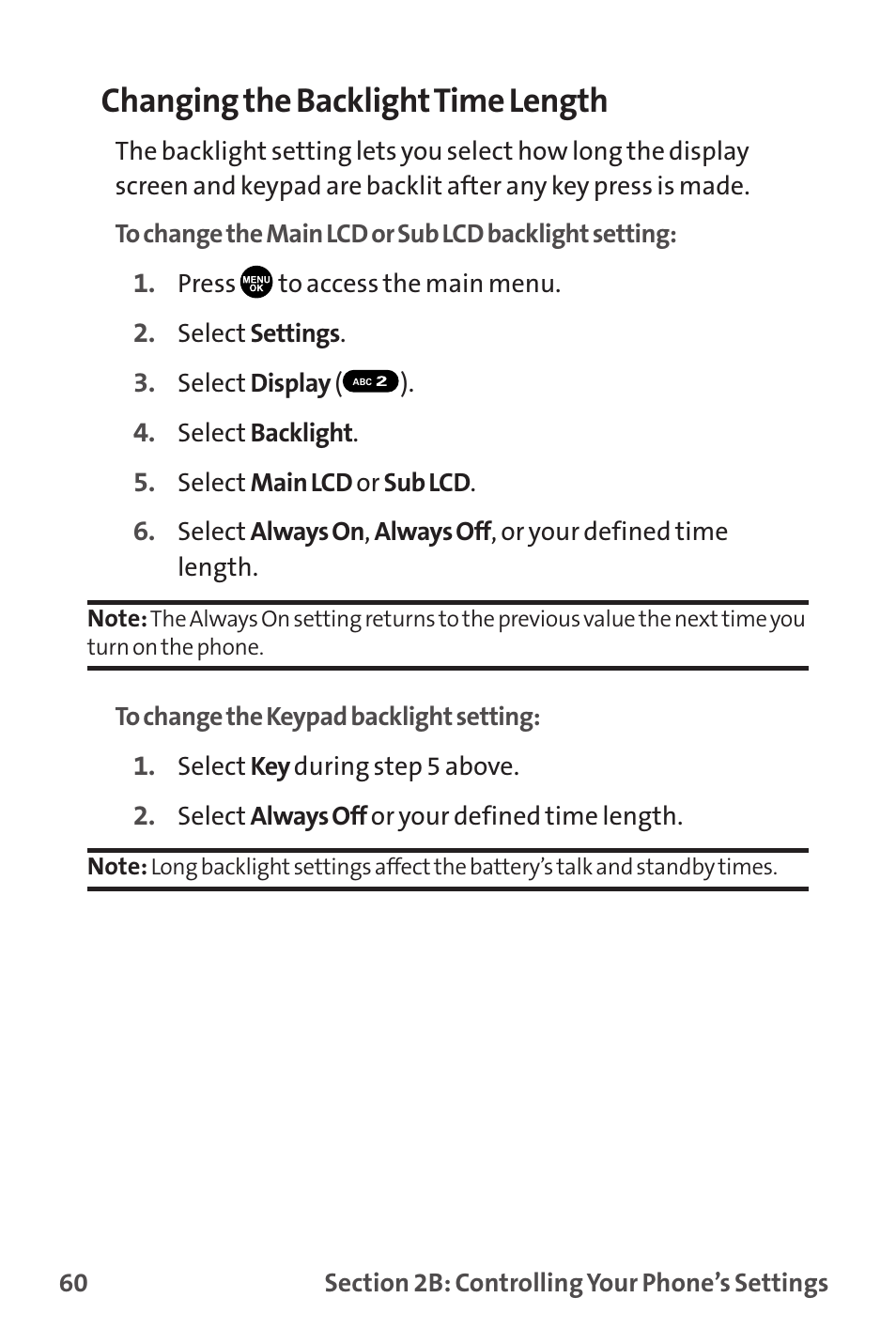 Changing the backlighttime length | Sanyo MM-9000 User Manual | Page 70 / 367