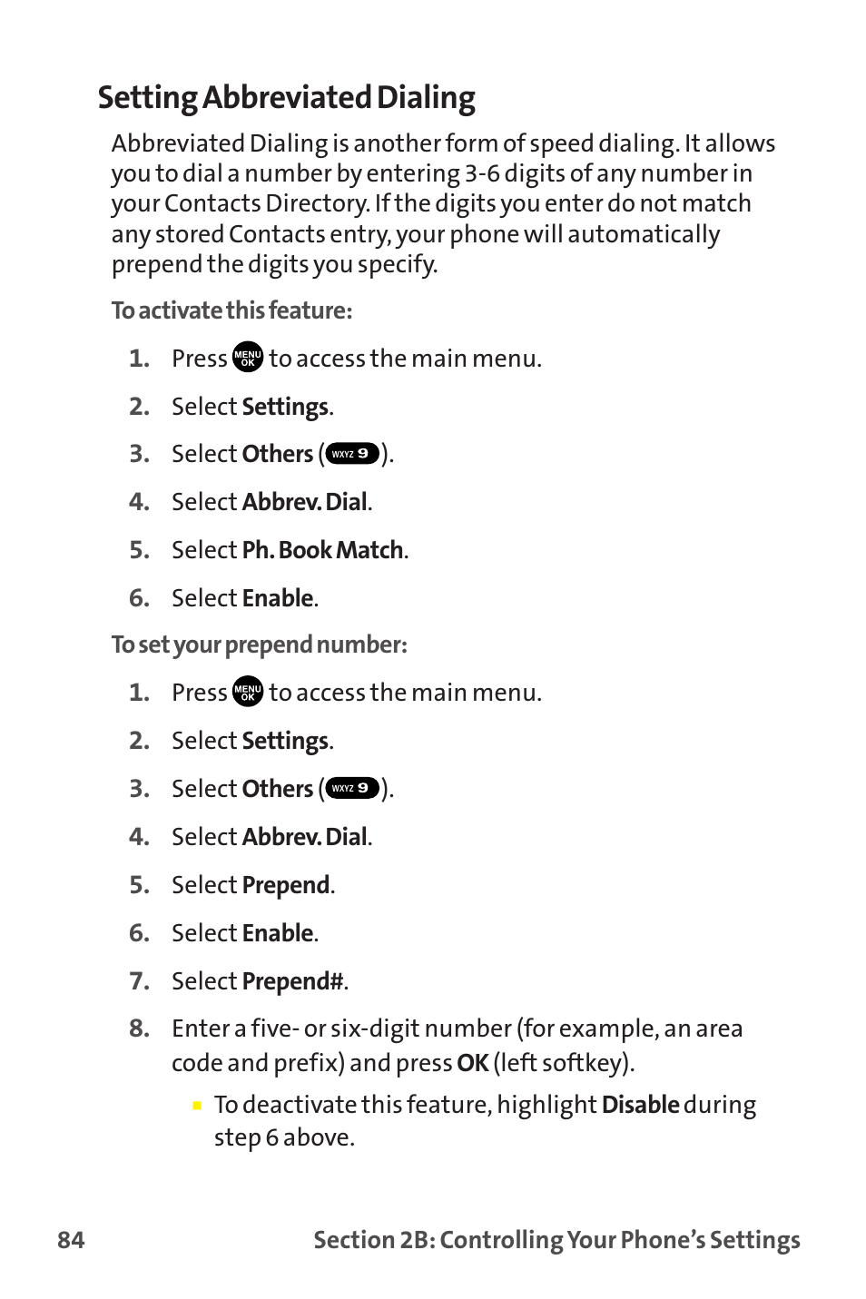 Setting abbreviated dialing | Sanyo MM-9000 User Manual | Page 94 / 367