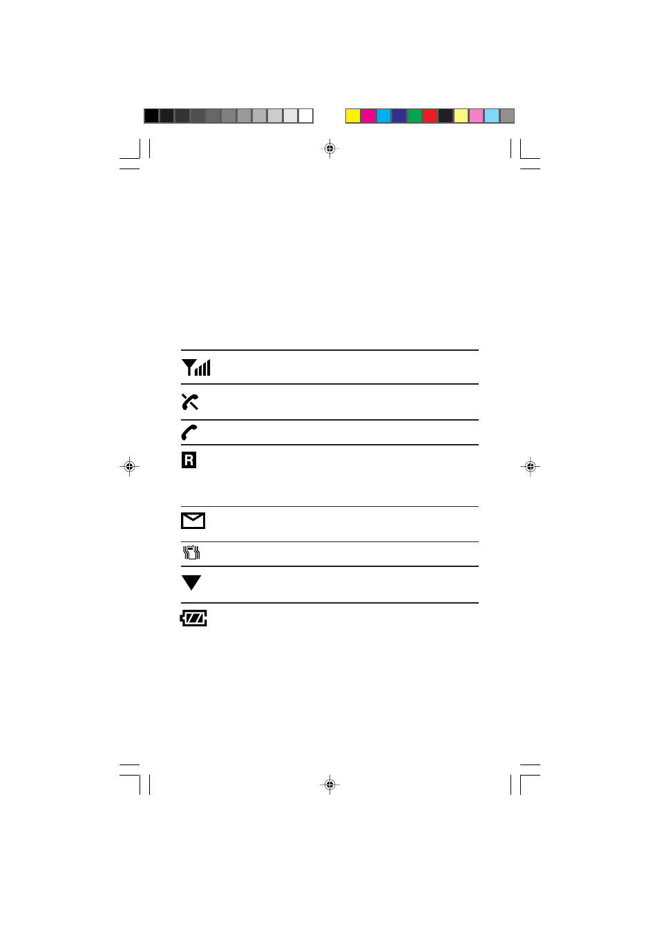 Display icons: what they tell you | Sanyo SCP-4000 User Manual | Page 17 / 96