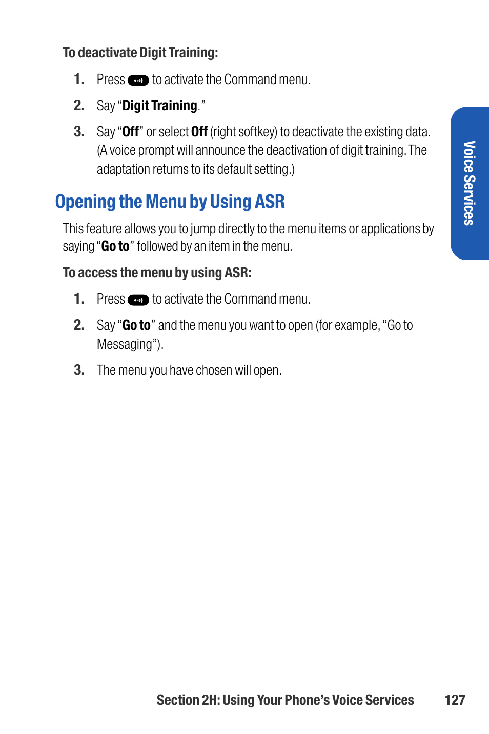 Opening the menu by using asr | Sanyo M1 User Manual | Page 143 / 284