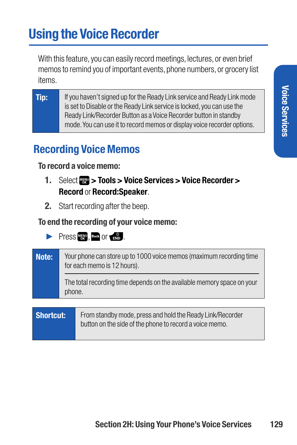 Using the voice recorder | Sanyo M1 User Manual | Page 145 / 284