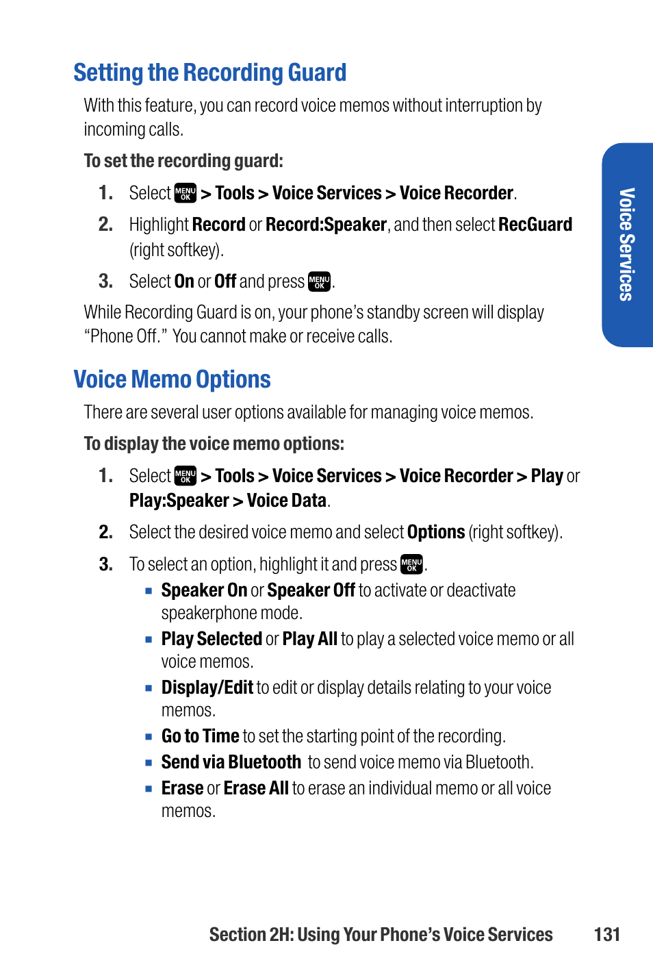 Setting the recording guard | Sanyo M1 User Manual | Page 147 / 284